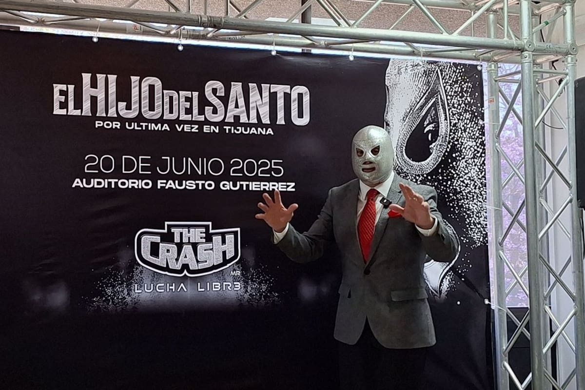 Hijo de El Santo se despide de Tijuana
