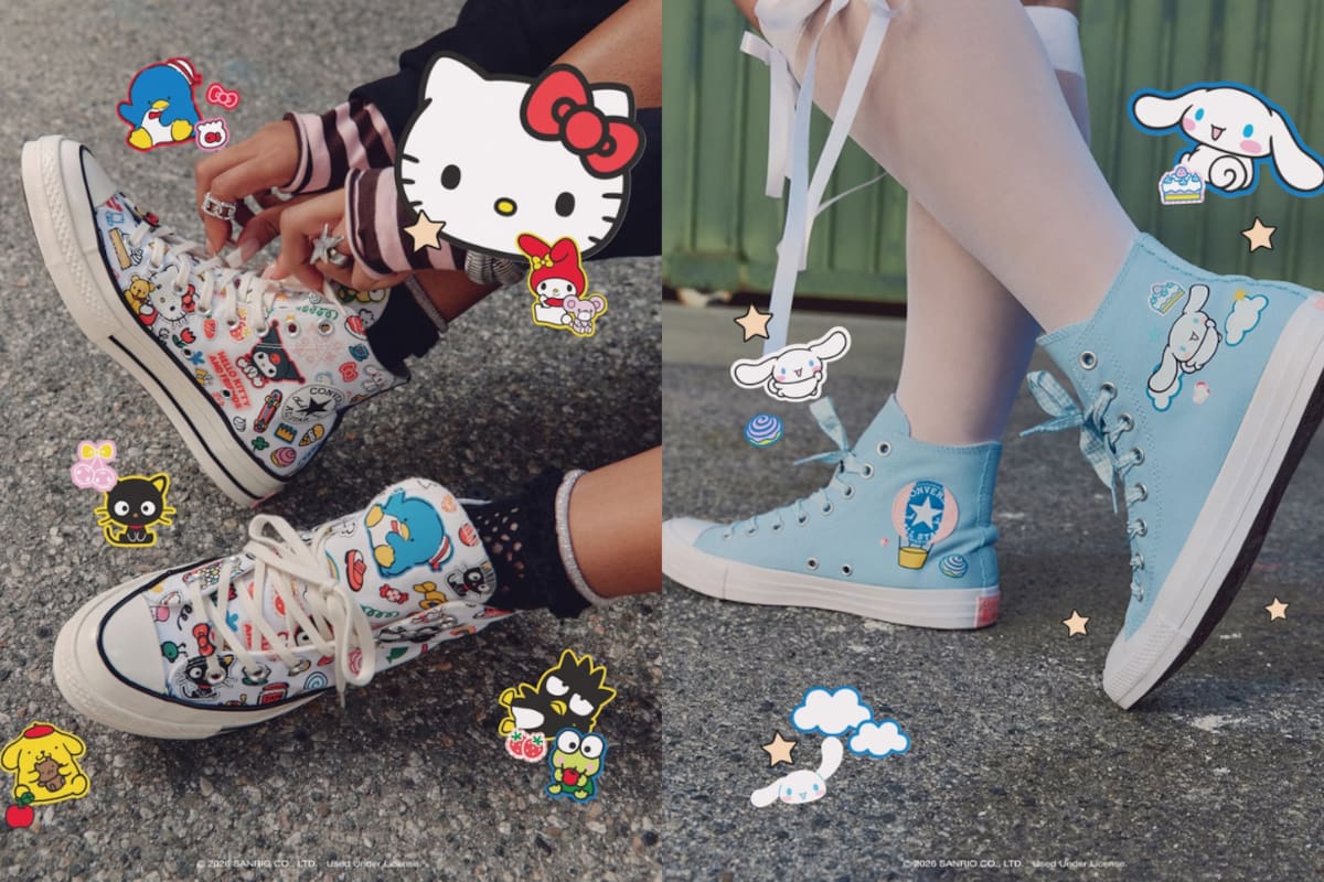 Converse x Hello Kitty and Friends: fecha de lanzamiento, precio y dónde comprar los tenis kawaii más esperados del año