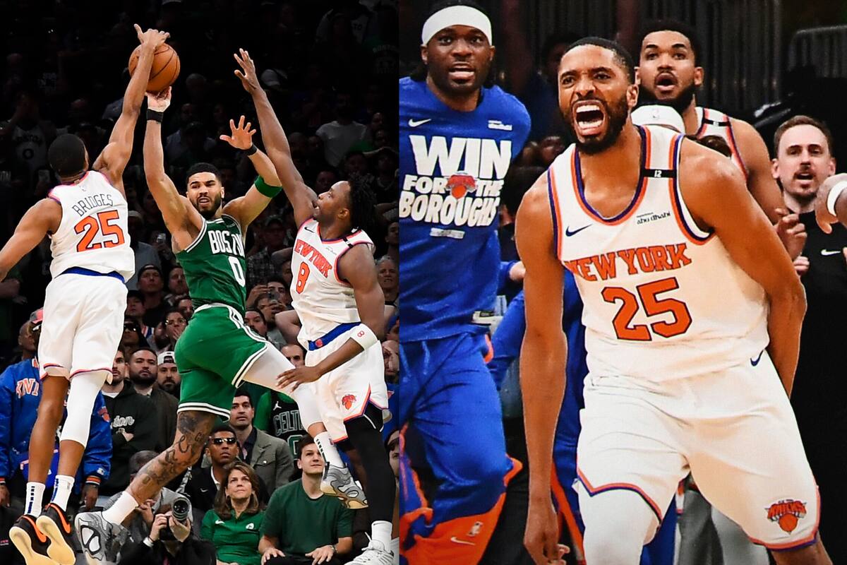 Los Knicks hilan la segunda victoria en las semifinales frente a los Celtics