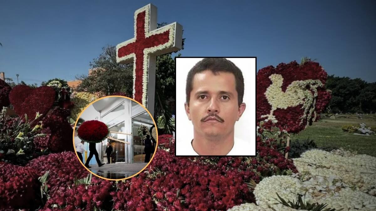 La tumba de “El Mencho” luce lujosa, llena de flores y con símbolos alusivos al “señor de los gallos”, a dos semanas de haber sido abatido por las fuerzas de Omar García Harfuch (VIDEO)