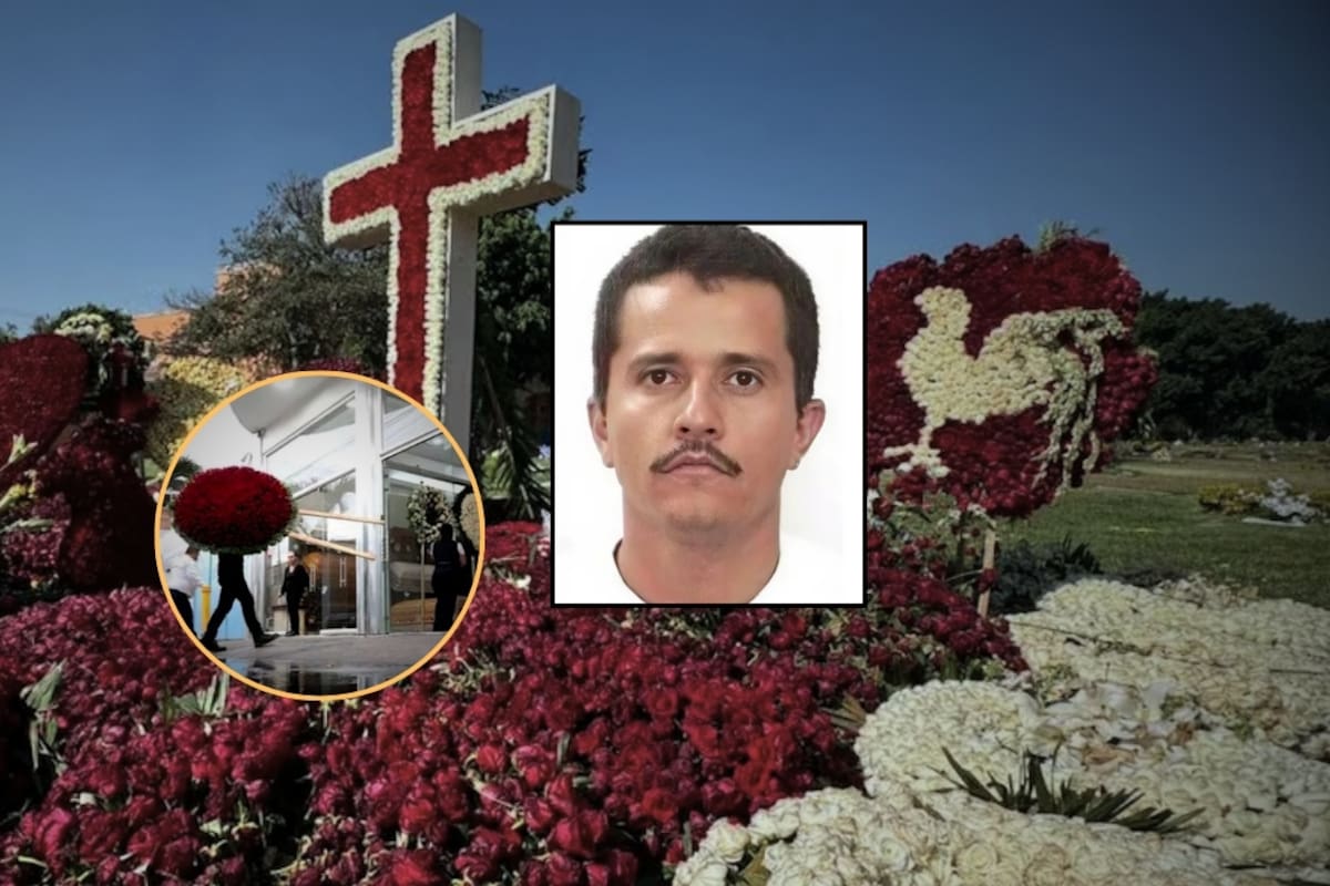 La tumba de “El Mencho” luce lujosa, llena de flores y con símbolos alusivos al “señor de los gallos”, a dos semanas de haber sido abatido por las fuerzas de Omar García Harfuch (VIDEO)