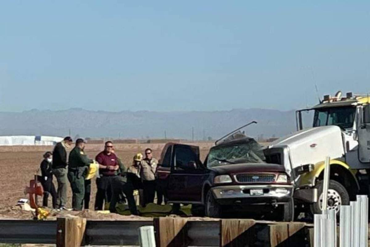Trágico accidente automovilístico en Holtville, CA deja saldo de 15 muertos