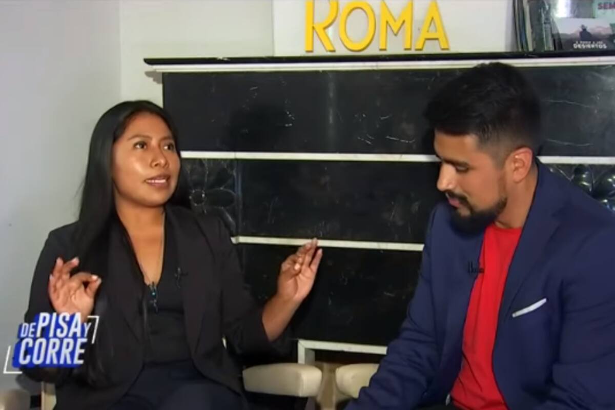 Realidad de México no es culpa de AMLO: Yalitza Aparicio
