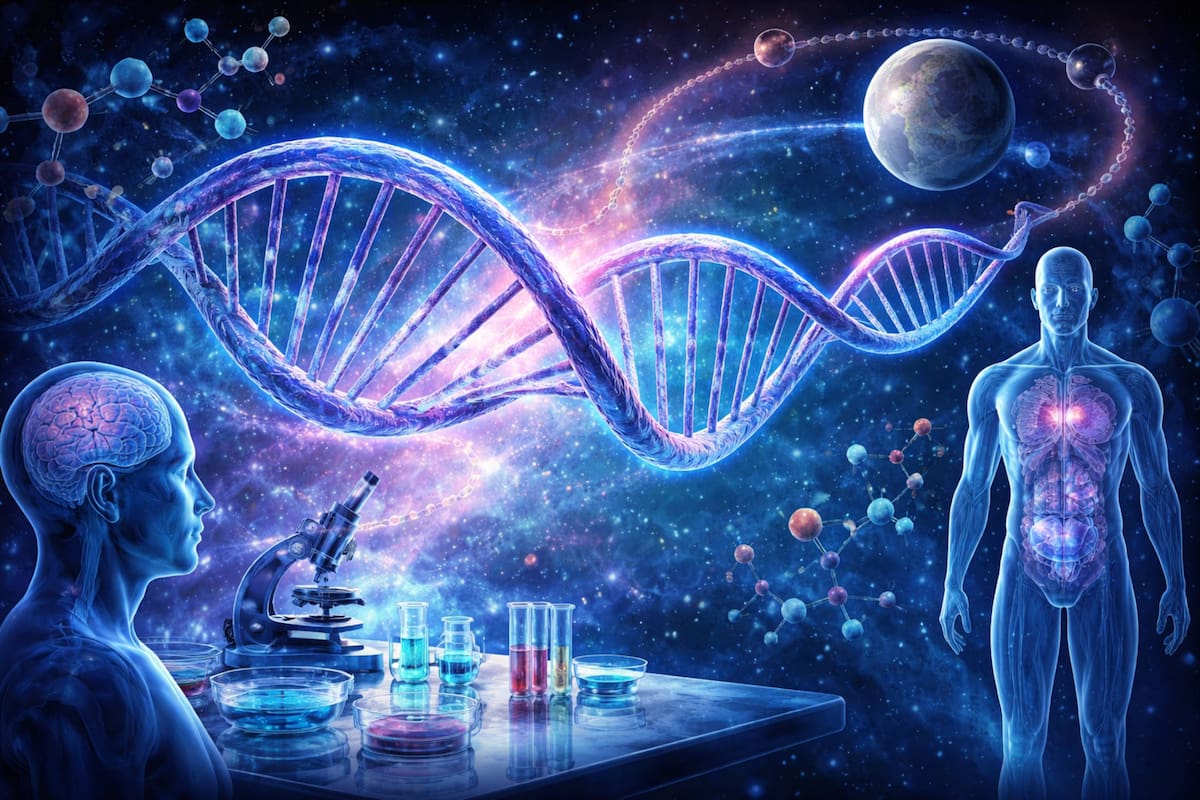 ¿Sabías que el ADN humano podría estirarse hasta Plutón y volver si lo alineamos todo?