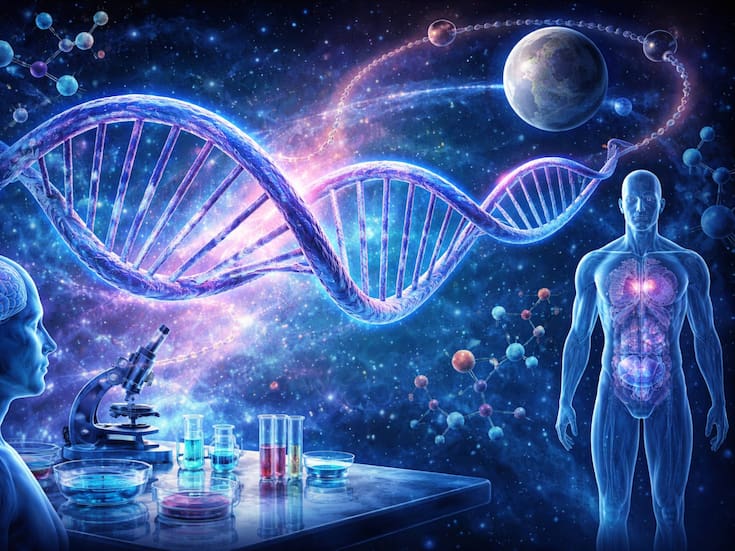 ¿Sabías que el ADN humano podría estirarse hasta Plutón y volver si lo alineamos todo?