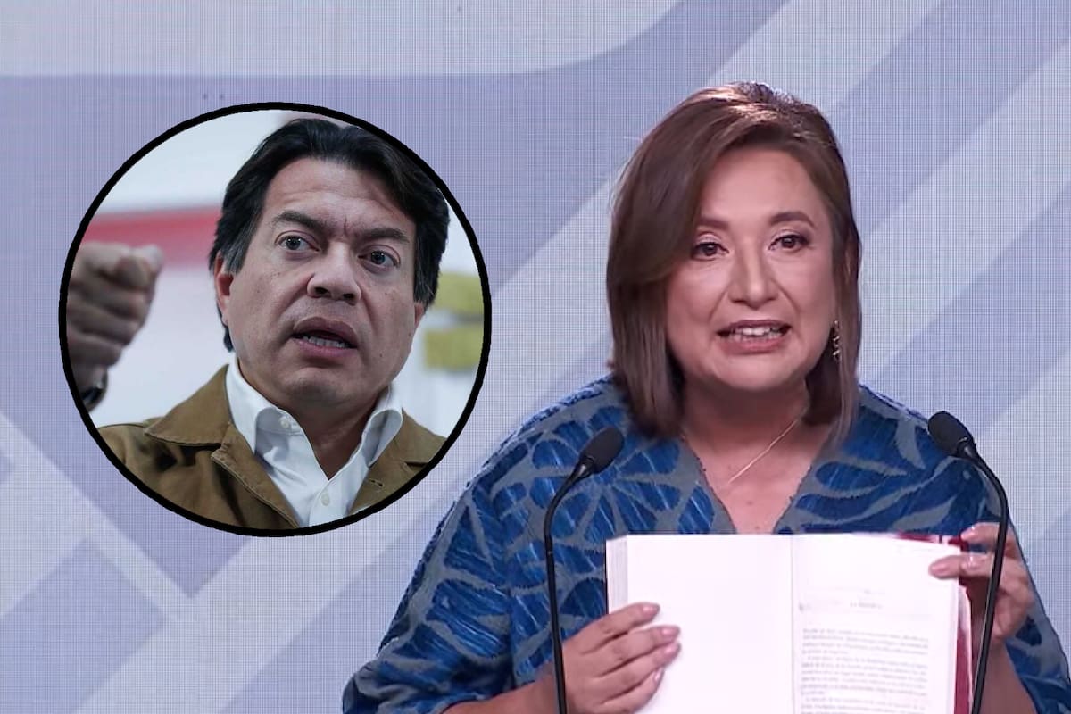 AMLO defiende a Mario Delgado tras acusación de Xóchitl por presunto tráfico de combustible