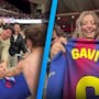 Gavi sorprende a aficionada mexicana y le regala su camiseta tras el Atlético vs Barcelona; el momento se volvió viral