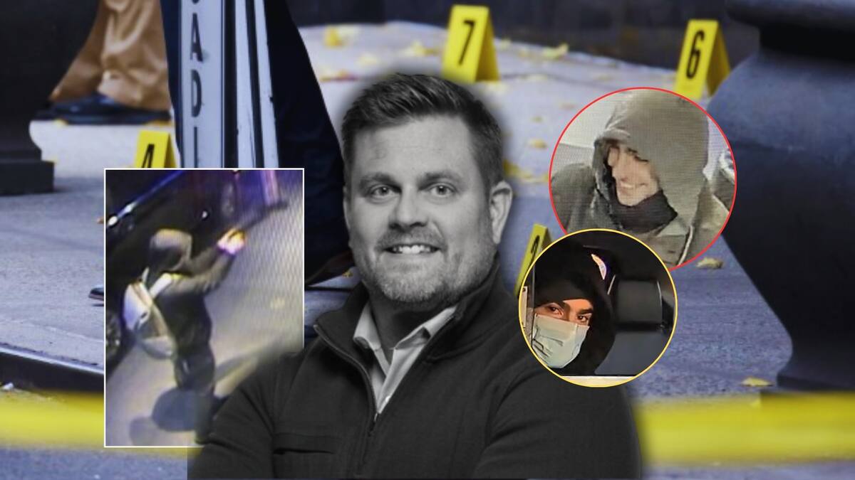 Lo que hay que saber del asesinato de Brian Thompson, CEO de UnitedHelthcare; policía difunde fotografías del presunto tirador. Foto: Especial (AP y X)