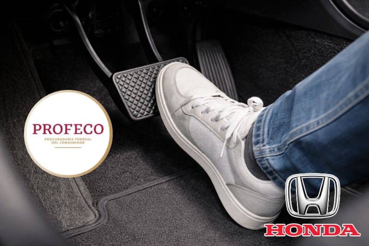 Profeco alerta a usuarios de vehículos Honda y Acura; podría fallar el pedal de freno