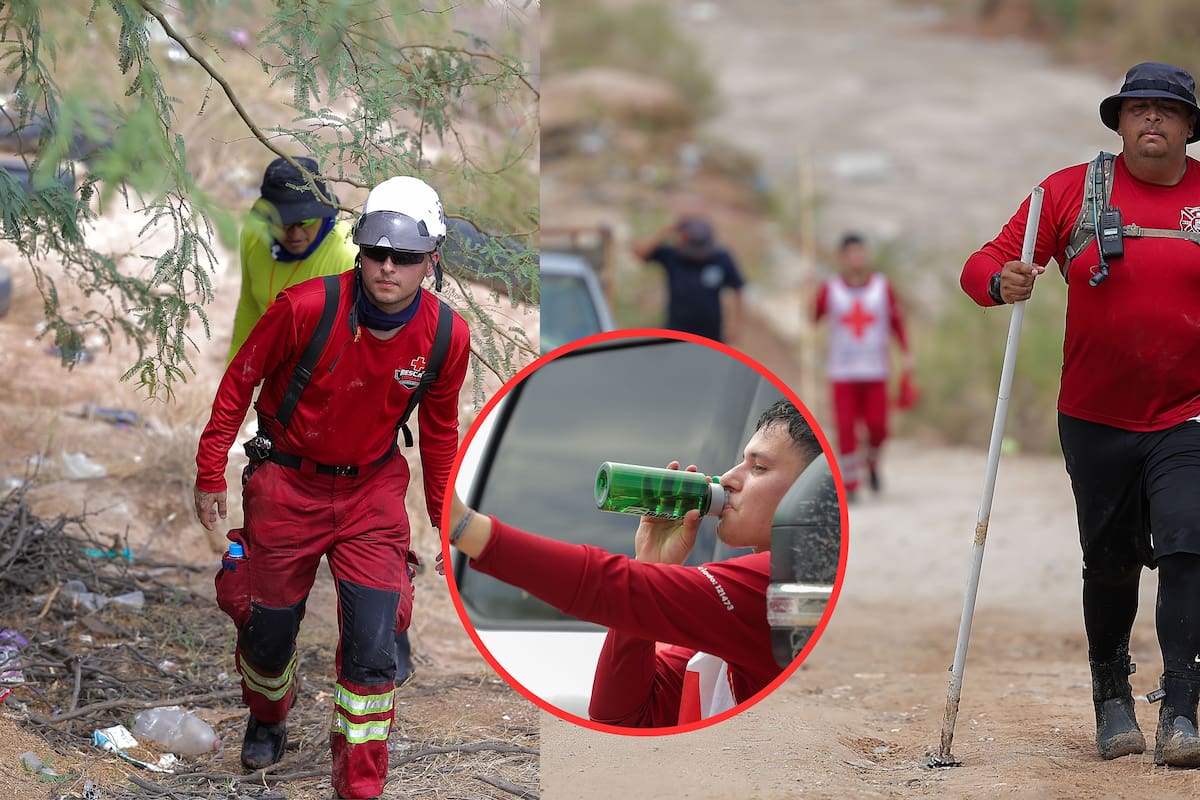 Testigos intentaron rescatar a adulto mayor arrastrado por el canal Lázaro Cárdenas en Hermosillo, pero la fuerza de la corriente lo impidió