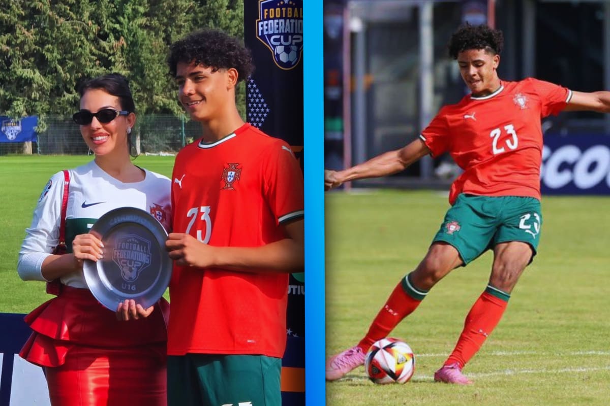 ¡Como su padre! Cristiano Ronaldo Jr. se proclama campeón con Portugal Sub 16