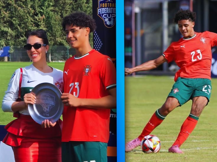 ¡Como su padre! Cristiano Ronaldo Jr. se proclama campeón con Portugal Sub 16