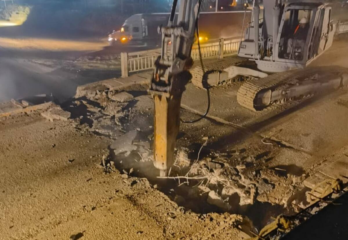 Las rutas funcionarán de forma provisional mientras se realizan las acciones de demolición, retiro de escombro y construcción del nuevo puente.