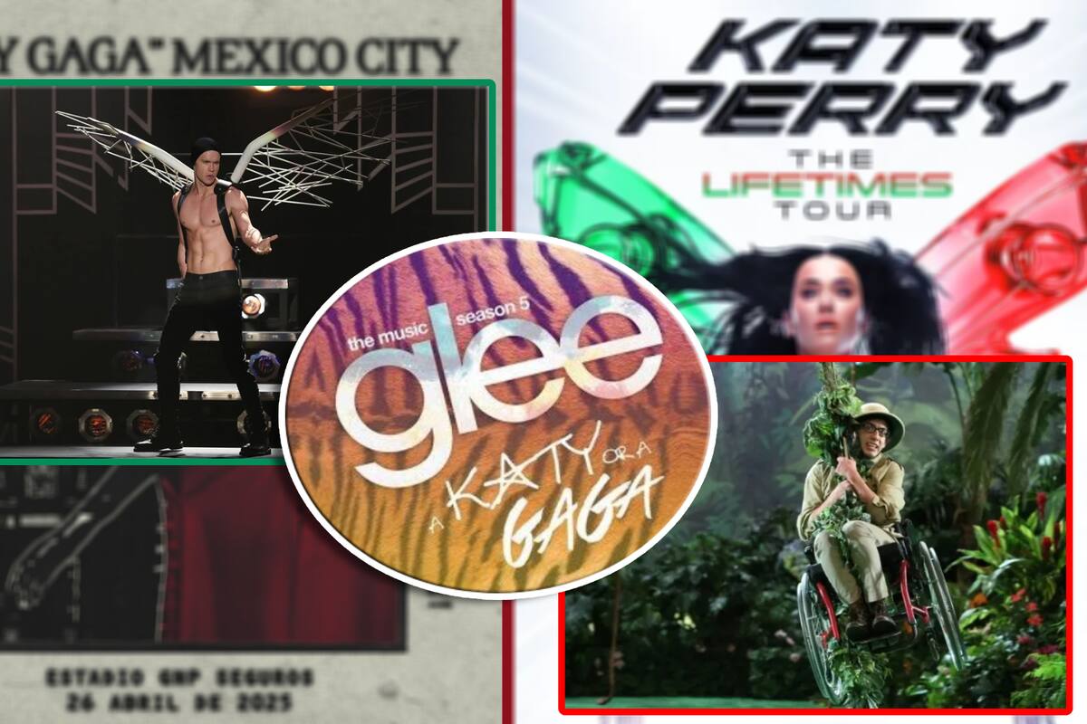 Reviven episodio de Glee “A Katy or a Gaga” por conciertos en la misma fecha en México