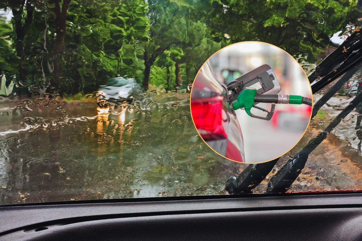 Cuando llueve, los autos gastan más gasolina debido a que el aire se vuelve más denso, pero hay varias maneras de ahorrar, según expertos