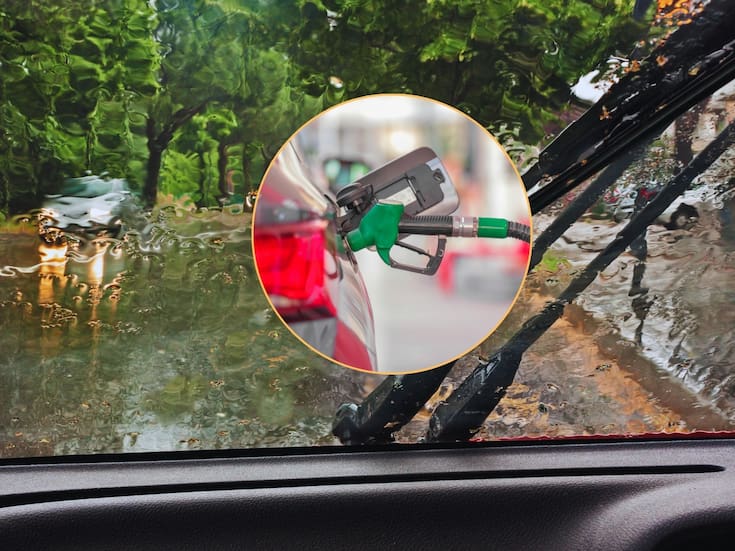 Cuando llueve, los autos gastan más gasolina debido a que el aire se vuelve más denso, pero hay varias maneras de ahorrar, según expertos