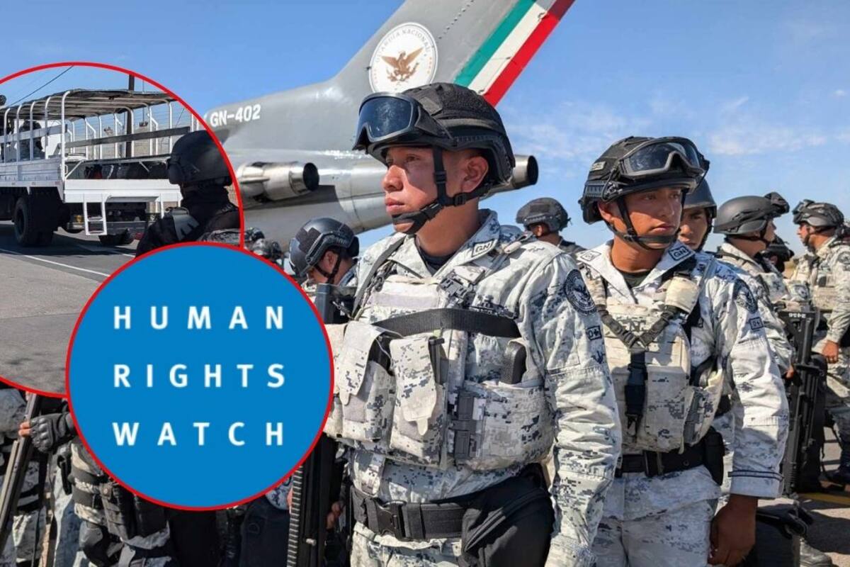 Despliegue de la Guardia Nacional en la frontera “empoderaría” al crimen organizado, advierte Human Rights Watch
