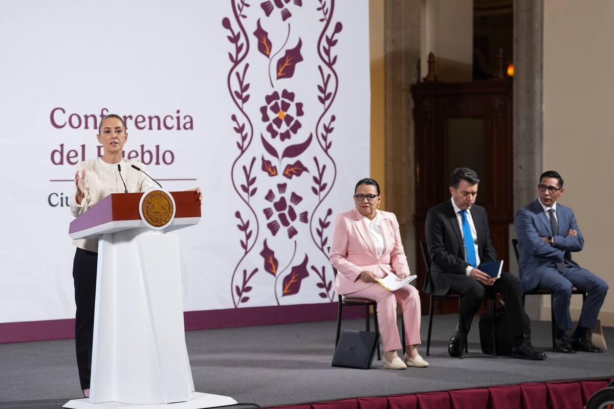Entre abril y mayo debe quedar abasto de medicamentos: Sheinbaum