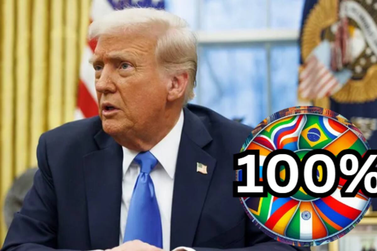 Trump lanza amenazas de aranceles del 100% a estos países