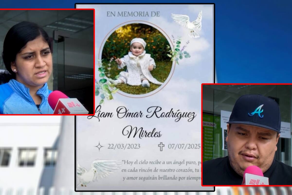 Liam, un bebé de 2 años, ingresó al ISSSTE por una fractura y falleció durante la cirugía en Zacatecas; sus padres exigen explicaciones