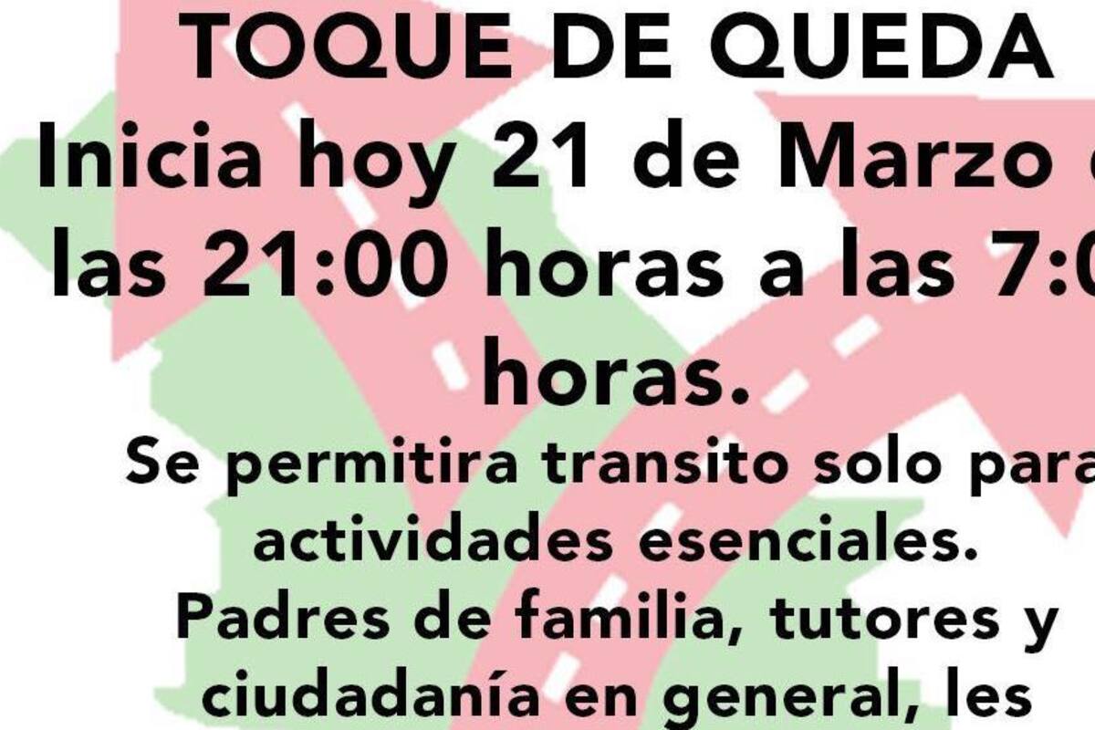 Santa Ana anuncia toque de queda por coronavirus; ya son 4 municipios sonorenses