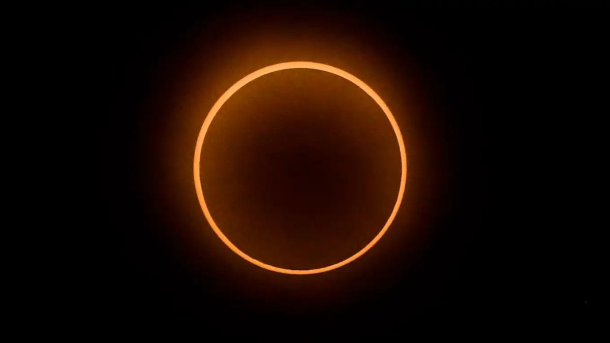 Foto de referencia, este eclipse solar ocurrió el 17 de febrero de 2026.