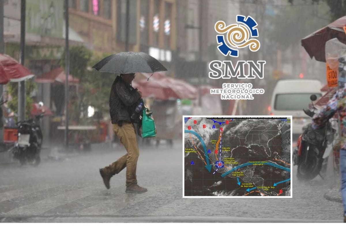 Lluvias fuertes y granizo afectarán al centro y sur de México este 31 de marzo