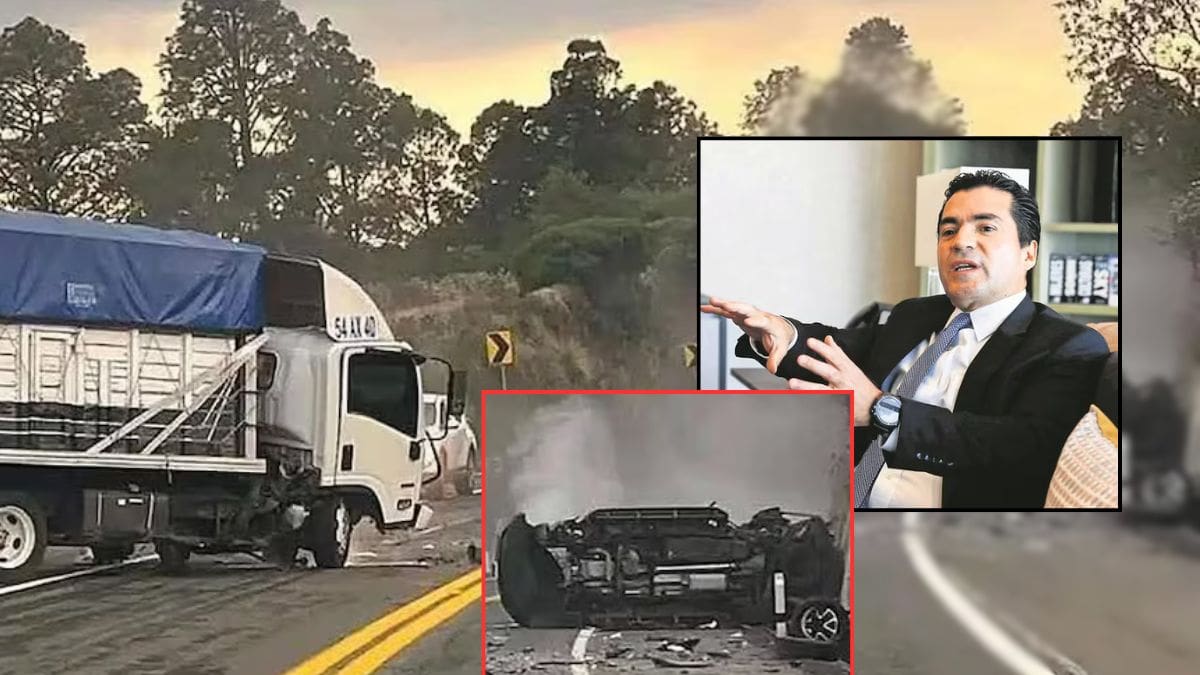 Video del accidente donde murió Diego Osuna Miranda, hijo de director de BBVA México, se difunde en redes tras el choque en la Toluca–Valle de Bravo