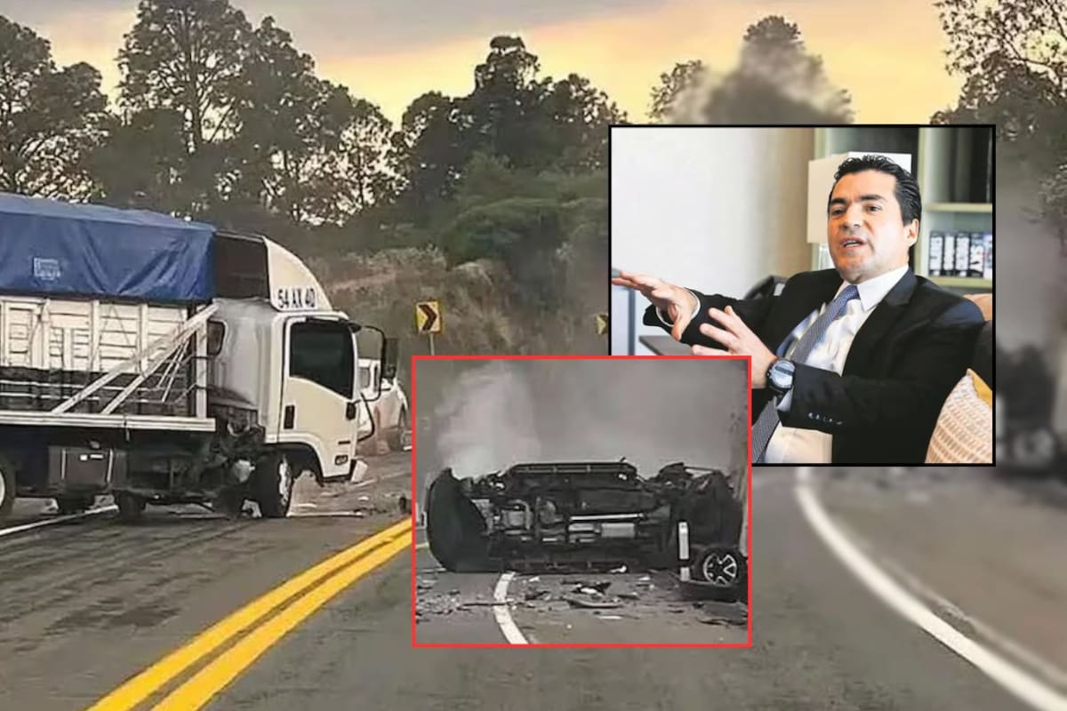 Video del accidente donde murió Diego Osuna Miranda, hijo de director de BBVA México, se difunde en redes tras el choque en la Toluca–Valle de Bravo