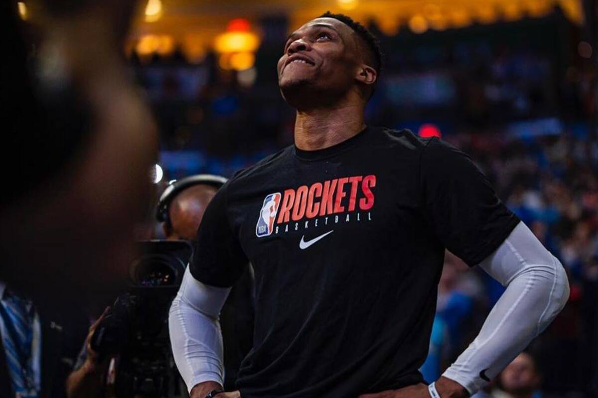 Rockets viajaron a Orlando sin James Harden y Russell Westbrook