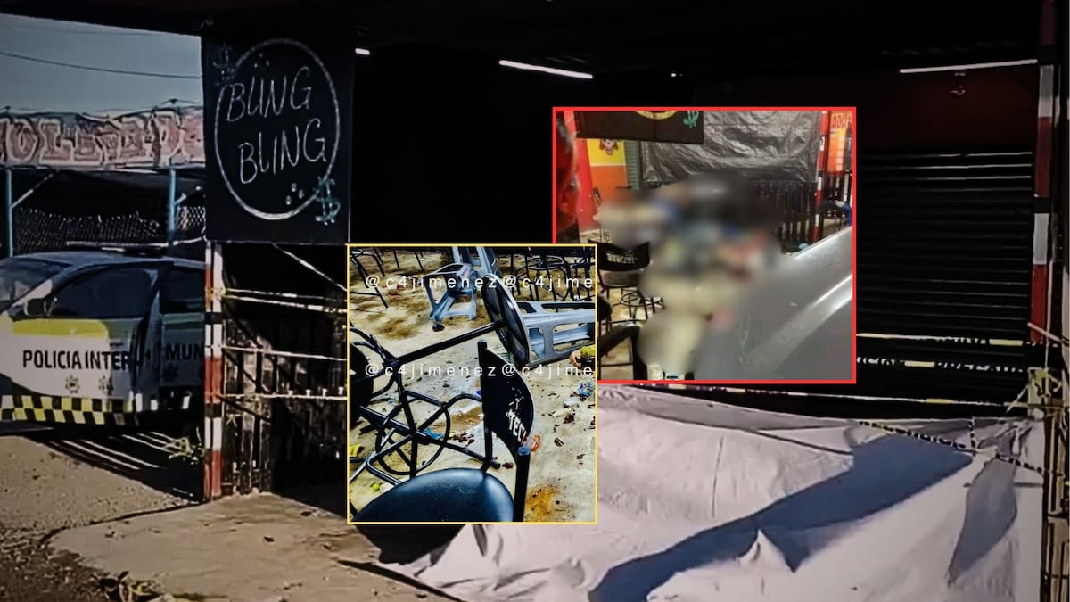 Un adolescente de 15 años entre los 6 asesinados en bar de Cuautitlán Izcalli. Foto: Especial (Redes sociales / X)