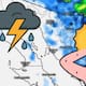 Tormentas eléctricas, calor extremo y zona ciclónica en vigilancia: Sonora enfrenta jornada de contrastes climáticos