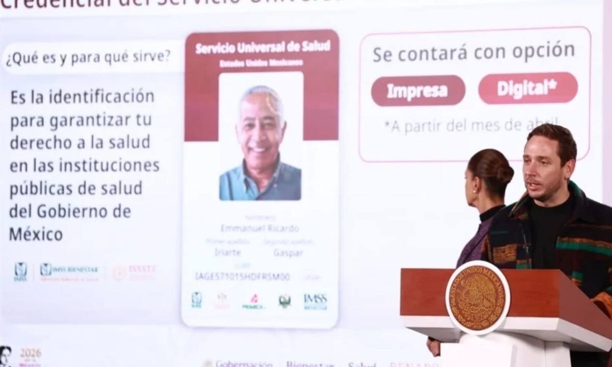 El registro para la Credencial Universal de Salud inicia el 13 de abril para mayores de 85 años y funcionará como identificación oficial para acceder a historiales clínicos digitales y atención unificada en el IMSS, Issste e IMSS-Bienestar | Archivo GH