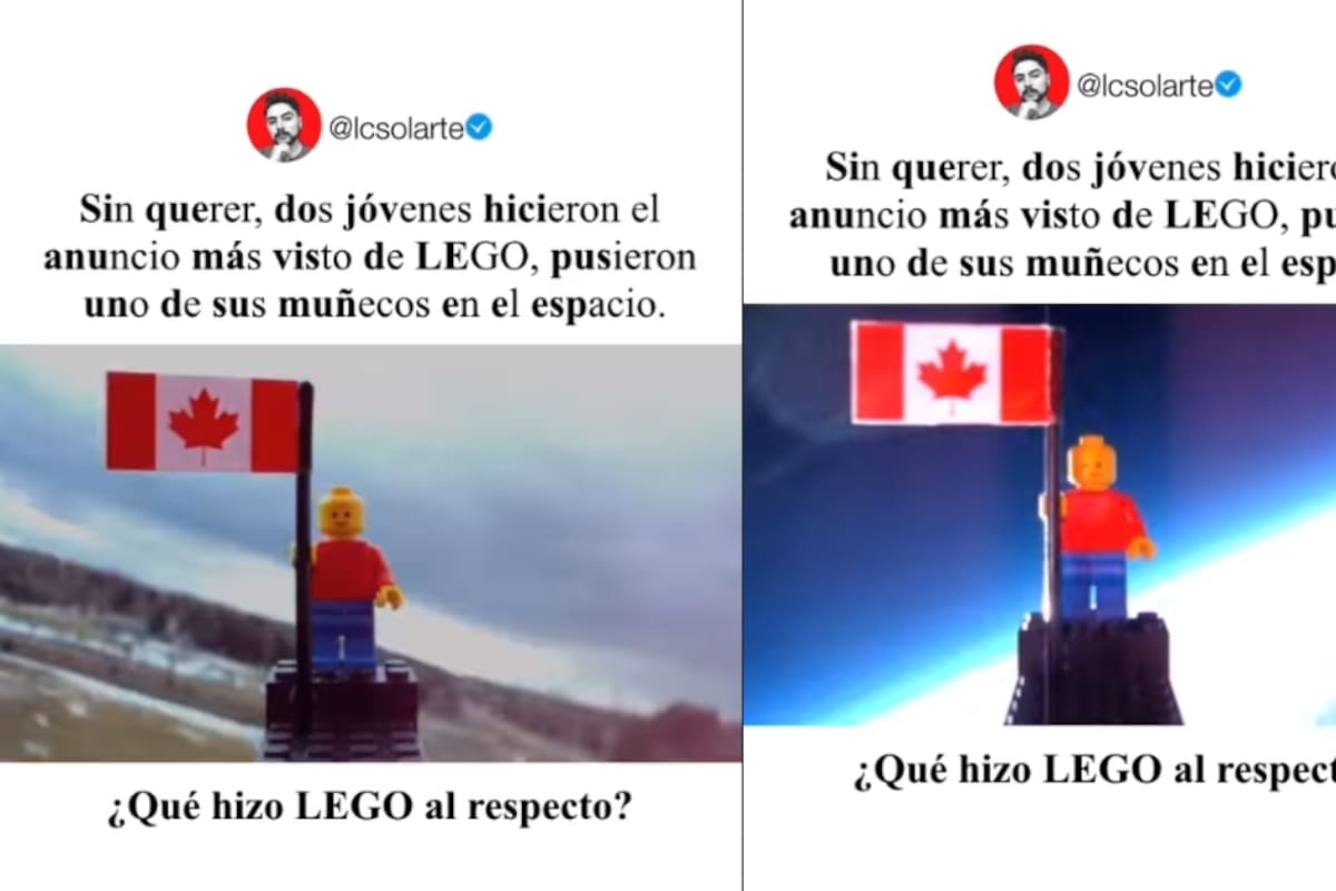 Jóvenes de 17 años logran que su muñeco de LEGO ascienda para ver la curvatura de la Tierra