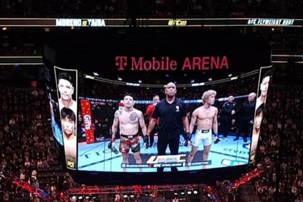 Brandon Moreno es finalizado por primera vez en su carrera