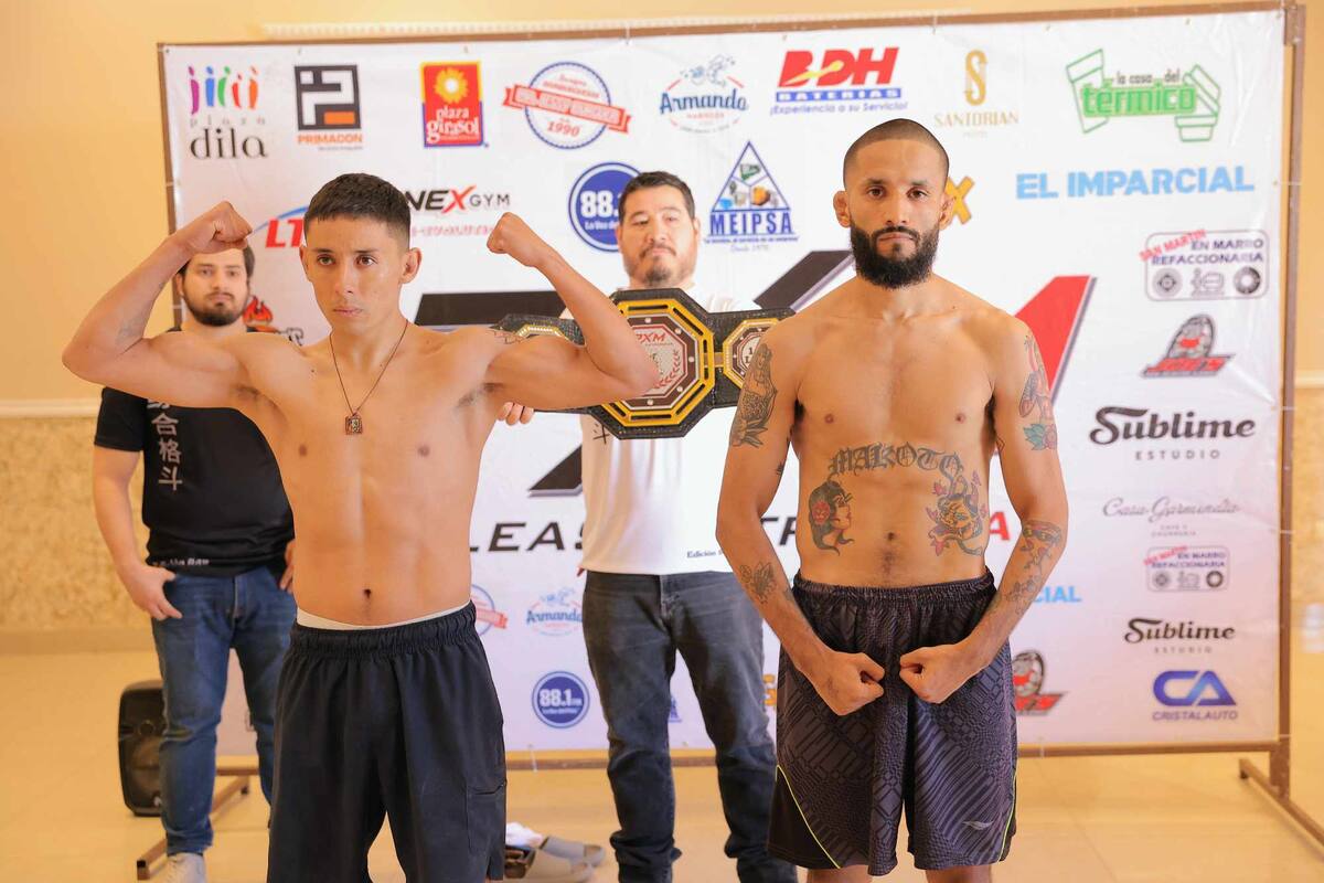 Estelarizarán “Cuate” Páez y “Lee” Zamora función 45 de Peleas ExtreMMAs