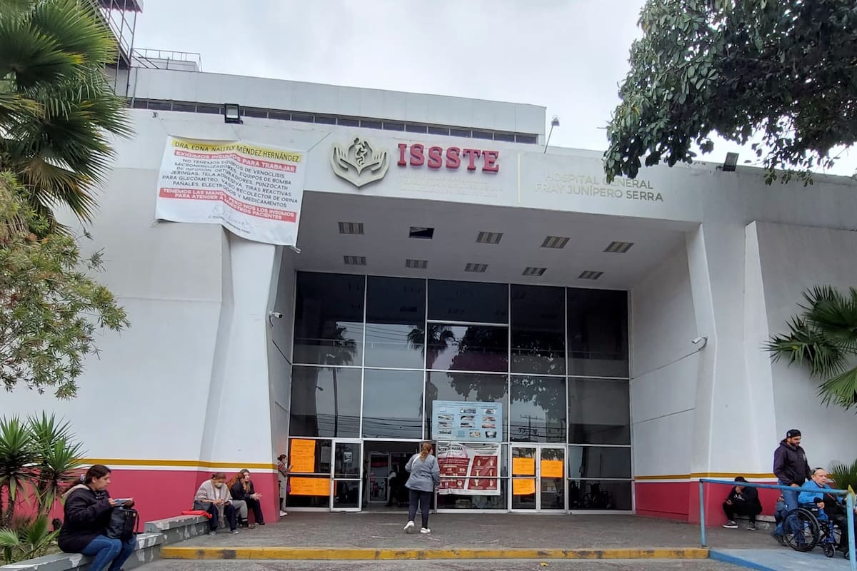 Exigen abastecimiento de medicinas e insumos en el Issste Fray Junípero Serra