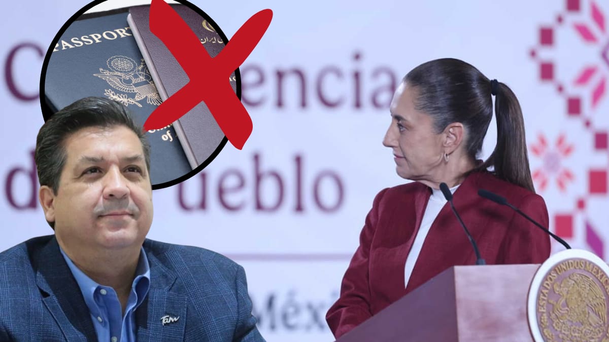 Sheinbaum propone prohibir la doble nacionalidad para quienes busquen gobernar un estado luego de que Estados Unidos no respondiera a la solicitud de México para extraditar a Francisco García Cabeza de Vaca, quien reside en ese país
