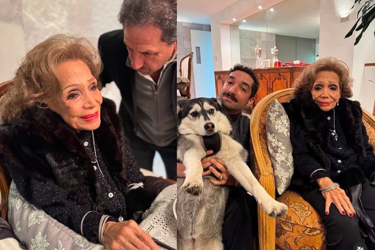 María Victoria reaparece en redes sociales a sus 97 años