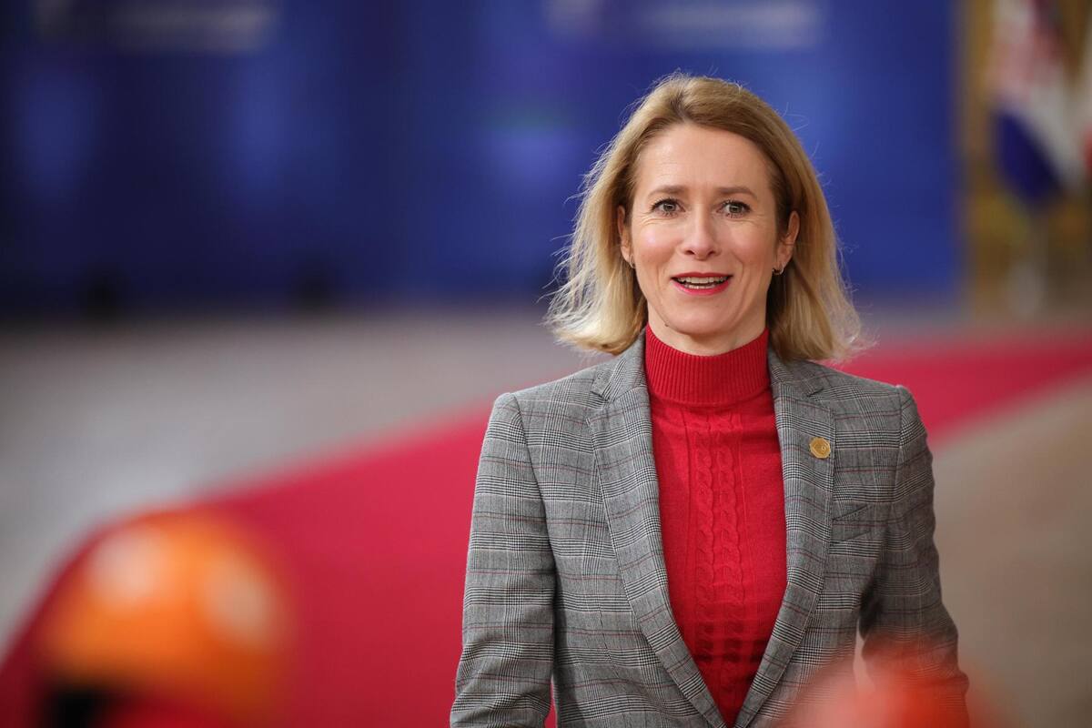 La primera ministra de Estonia, Kaja Kallas, fue colocada en la lista de "los más buscados" por Rusia. | EFE