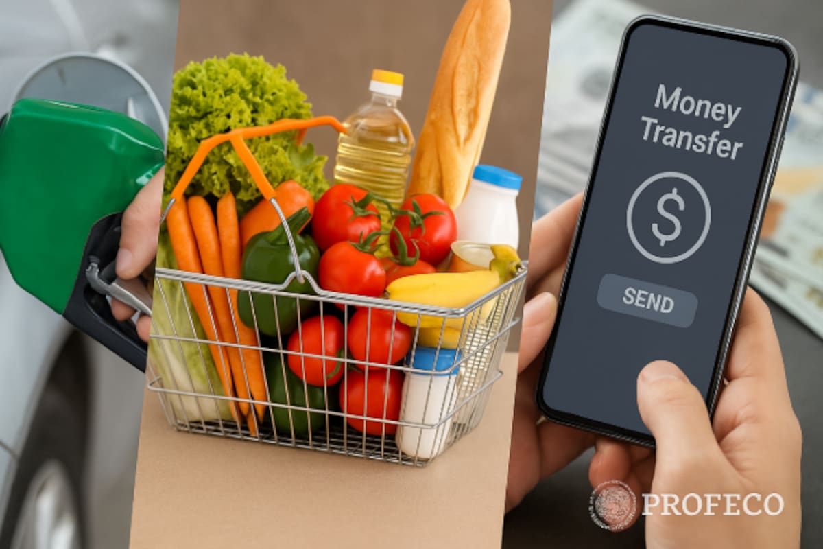 Gasolina, canasta básica y envío de dinero: Profeco revela precios más justos y alerta sobre diferencias que afectan el bolsillo
