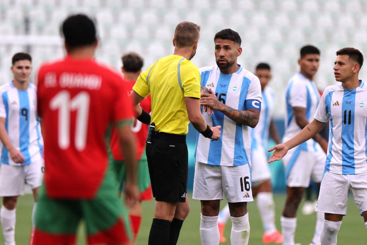 Controversia en París 2024: VAR niega gol a Argentina y pierde ante Marruecos