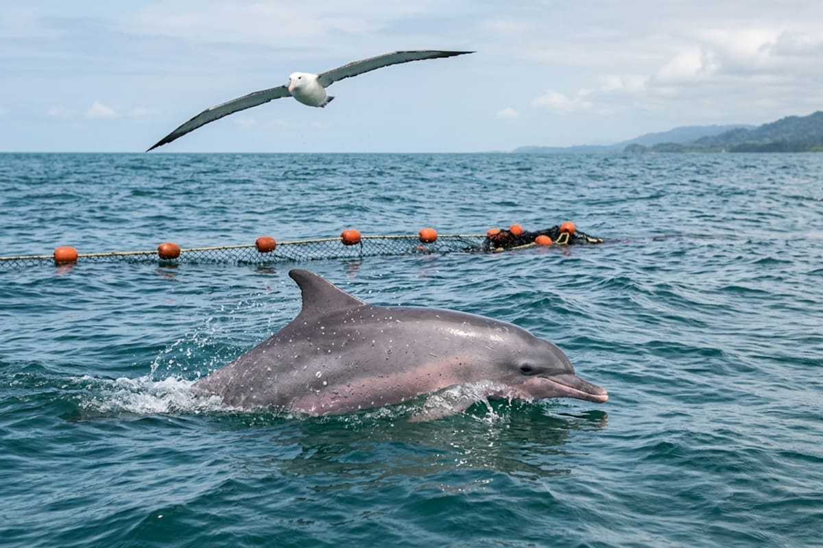 Científicos buscan frenar la muerte de delfines, marsopas y albatros en Latinoamérica, donde la pesca incidental afecta a especies amenazadas y abre la necesidad de cambiar prácticas para proteger la fauna marina
