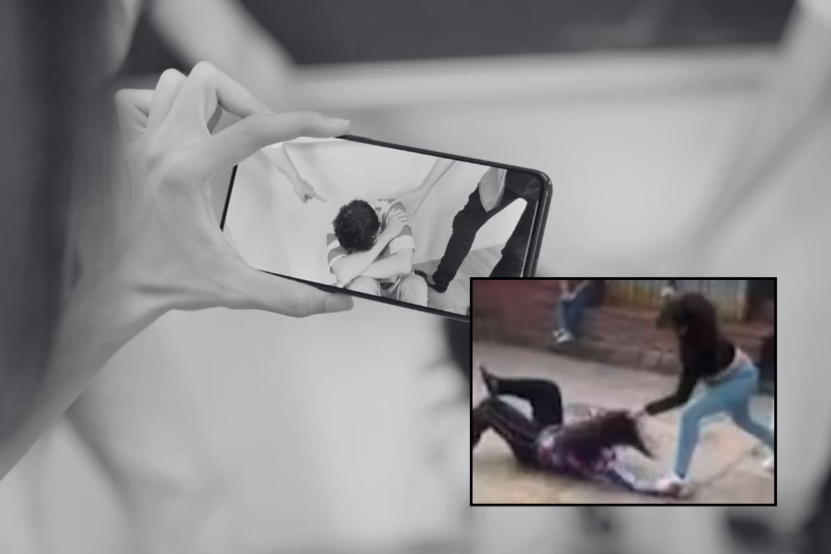 Estudiante de secundaria golpeó a una compañera con discapacidad y difundió el video