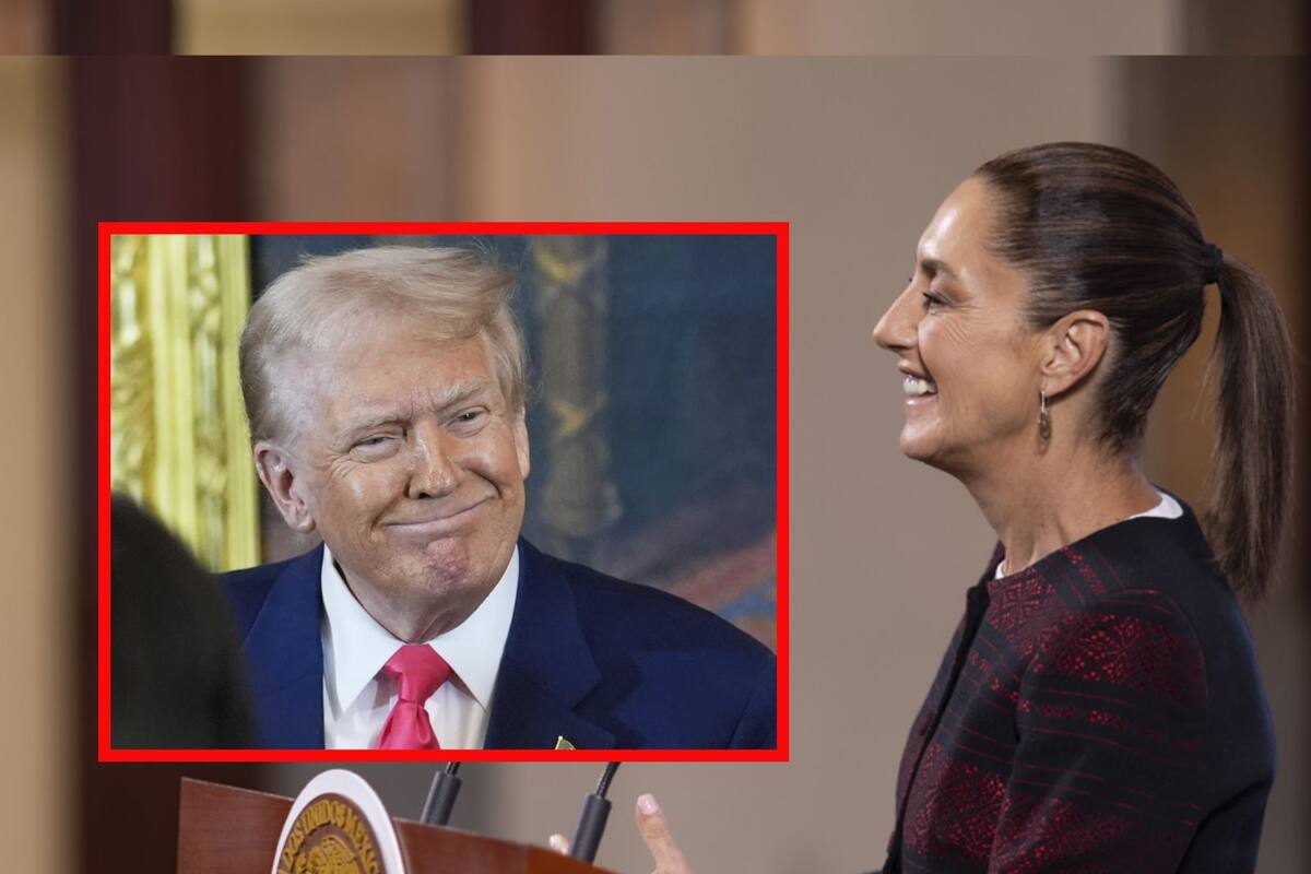 Sheinbaum agradece a Trump por su respeto a México y asegura que “el pueblo es lo que da la fortaleza”
