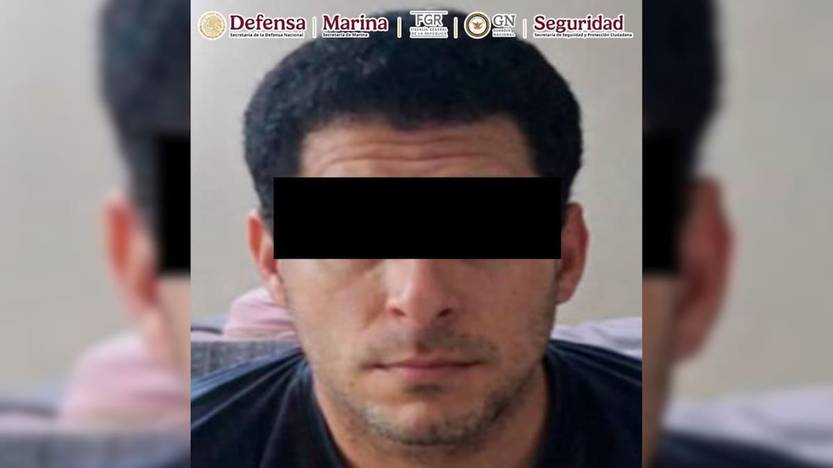 Detienen a Yair Leobardo “N”, presunto líder de un grupo delictivo ligado al tráfico de drogas, durante operativos contra el fentanilo en Colima. Foto: X/ @OHarfuch