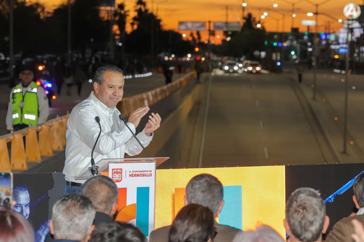 “Paso a desnivel Colosio-Solidaridad marca un antes y un después en la historia de Hermosillo”: alcalde Astiazarán celebra la inauguración de una obra histórica para la ciudad