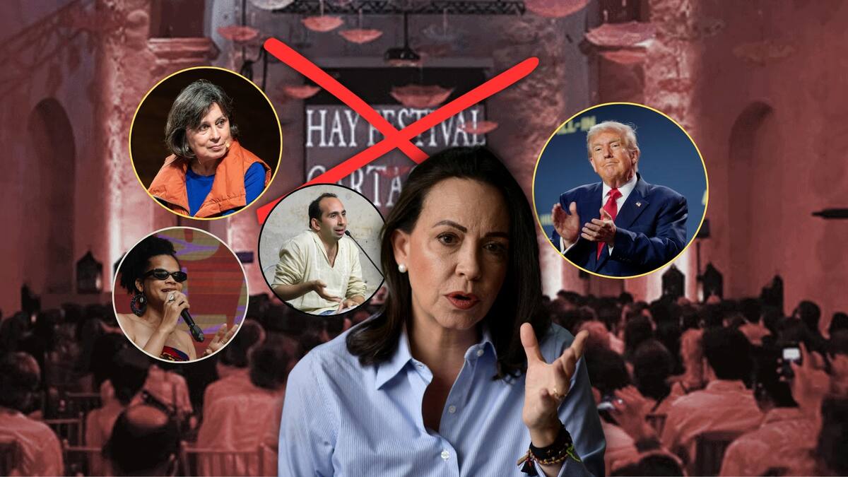 Reconocidos escritores se molestaron por la invitación a María Corina Machado al Hay Festival Cartagena 2026 por “respaldar abiertamente la intervención de EEUU en América Latina” y, en protesta, cancelaron su participación en el evento
