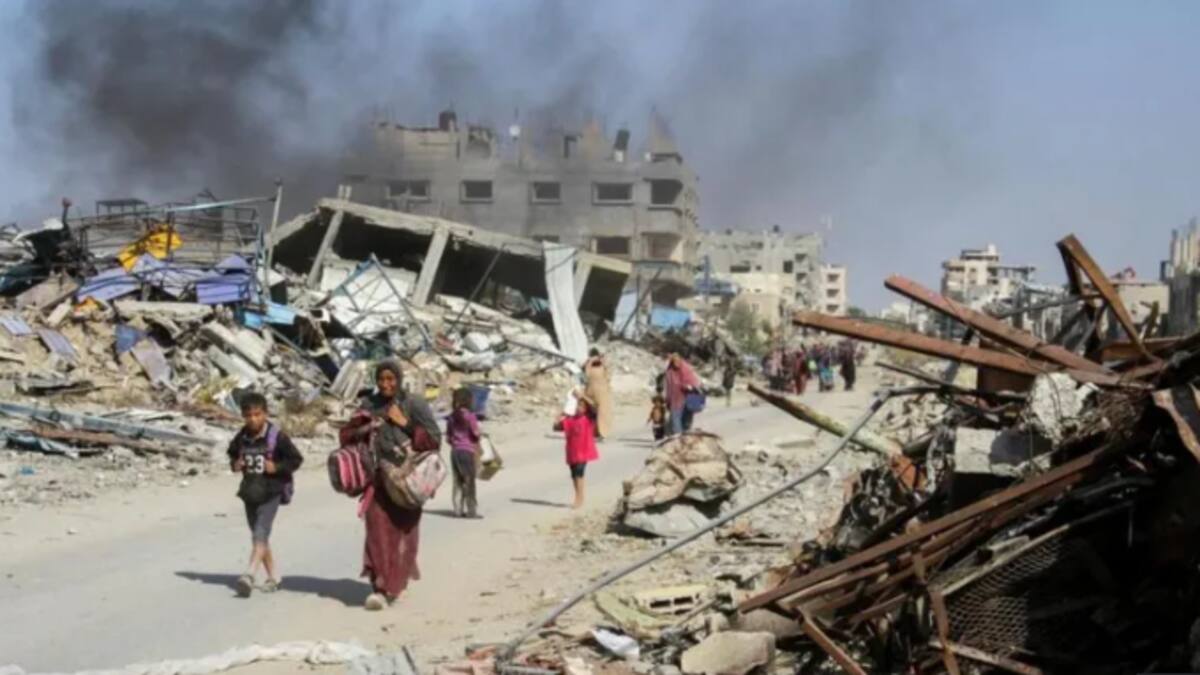 Según la ONU, casi el 70% de los muertos en la guerra de Gaza son mujeres y niños