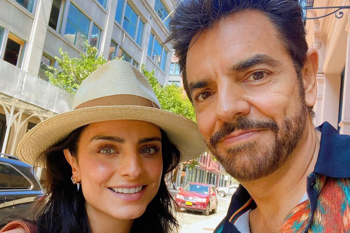 Aislinn Derbez aparece a lado de Eugenio Derbez tras su recuperación